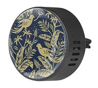 Timmershabi Aves Blue - Difusor de ambientador de aromaterapia para coche, difusor de fragancia de coche, clip de ventilación para coche, oficina, cocina