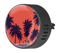 Timmershabi Coco Tree - Difusor de ambientador para aromaterapia de coche, difusor de fragancia de coche, clip de ventilación para coche, oficina, cocina
