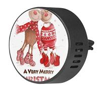 Timmershabi Loving Elk 2 unids difusor de aromaterapia para coche, difusor de fragancia para coche, difusor de ventilación para coche, oficina, cocina