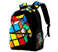 Timmershabi Magic Cube - Mochila con diseño de rompecabezas para hombre, mochila escolar, senderismo, viajes, mochila escolar para mujer