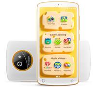 TIMMKOO K1 - Reproductor de MP3 para niños con cámara IA, control parental, Bluetooth y WiFi, pantalla táctil de 5.5 pulgadas, hasta 256 GB, más de 10 aplicaciones educativas para niños de 0 a 7 años