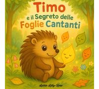 Timo e il Segreto delle Foglie Cantanti: Libro illustrato per bambini dai 3 ai 7 anni sul coraggio e il potere dell’ascolto, con un riccio curioso e un bosco incantato
