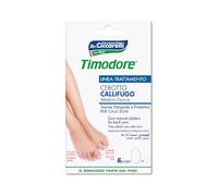 Timodore, Apósitos para Callos Duros, Indicados para Eliminar los Callos Duros de los Pies Sin Dolor, También Aptos para las Manos, 100% Made in Italy, Dermatológicamente Testado, 6 unidades