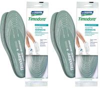 Timodore, Plantillas Desodorantes, Previenen y Absorben el Mal Olor de los Pies, Manteniéndolos Frescos, Efectivas en Todo Tipo de Calzado, 100% Made in Italy, Dermatológicamente Testadas, 1 par