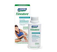 Timodore, Polvo Desodorante, Acción Absorbente y Antitranspirante, Solución Ideal para el Problema de la Sudoración, Protección Antibacteriana, 100% Made in Italy, Dermatológicamente Testado, 250 gr