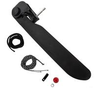 Timón ajustable para kayak con material de goma y control operado por el pie para un mejor manejo en aguas ásperas