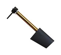 Timón de dirección con brazo servo en forma de L para lancha rápida RC accesorio DIY 36 mm