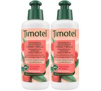 Timotei Acondicionador Sin Aclarado Fuerza y Brillo 160ml | Acción Antirrotura | Reduce Puntas Abiertas | Con Aceite de Coco y Ricino | Cabello Más Fuerte, Suave y Brillante | Sin siliconas