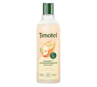 Timotei champú y acondicionador delicado para todo tipo de cabello con aceite de almendras dulces con limpiadores de origen vegetal, 94% ingredientes de origen natural 400ml