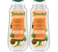 Timotei Champú Reparación Intensa 300ml | Repara y Nutre Cabello Dañado | Con Protein Booster™ y Aceite de Coco (Paquete de 2)