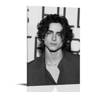 Timothée Chalamet - Cuadros decorativos impermeables y resistentes a las manchas, para sala de estar, dormitorio, oficina, colgar cuadros de alta definición, pósteres creativos para decoración del
