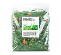 Timothy Grass Hay - Rabbits Bedding and Litter, Nutrient-Rich Pet Food Small Animals, Promotes Digestion, Safe Eco-Friendly Material | Multi-Purpose Habitat Supply, Cage Use for Chinchillas Gerbil