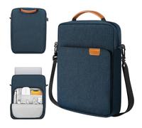 TiMOVO 13.3 Inch Funda para Portátil para iPad Pro 12.9 2022-2020, Galaxy Tab S9+/S8+ 12.4", MacBook Air 2022-2018, MacBook Pro 2022-2016, Surface Pro 9/8/X, Bolsa de Hombro con Asa, índigo