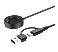 TiMOVO 2-en-1 Tipo C Cargador Dock Compatible con Garmin Vivoactive 3/Fenix 5, con Cable USB Fit Venu 3/3S/Fenix 5/5S/5X/6/6S/6X/7/7S/7X/Forerunner 935/245/945