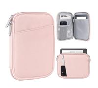 TiMOVO 6-7 Pulgadas Funda de Tableta, Paperwhite/Colorsoft Signature Edition, Funda Protectora con Bolsillo para E-Reader/Oasis y Dispositivos Kobo, Rosa