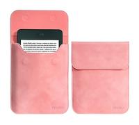 TiMOVO 6 Pulgadas Funda de Tableta para Nueva 6" Kindle 11ª Generación 2024/2022, Funda Protectora con Bolsillo para Kindle E-Reader, Rosa