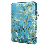 TiMOVO 9-11" Funda de Tableta para iPad 11" A16 2025, iPad 10,9"/10,2", i Pad Air 11/5ª/4ª Gen. 10,9", Galaxy Tab A9 Plus 11", Bolsa Protectora para Smart Keyboard,Bloom de Albaricoque