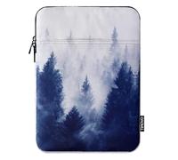 TiMOVO 9-11" Funda de Tableta para iPad 11 Pulgadas A16 2025, iPad 10,9"/10,2", Bolsa Protectora para Smart Keyboard, Bosque Gris