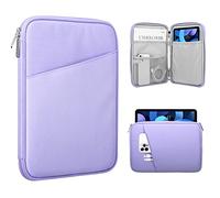 TiMOVO 9-11" Funda para Tableta Compatible con iPad 11" A16 2025, iPad 10,9"/10,2"/Air 11", Galaxy Tab A9+/A11 Plus 11", Bolsa Protectora con Bolsillo, Morado