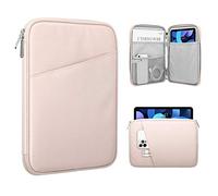 TiMOVO 9-11" Funda para Tableta Compatible con iPad 11" A16 2025, iPad 10,9"/10,2"/Air 11", Galaxy Tab A9+/A11 Plus 11", Bolsa Protectora con Bolsillo, Rosa