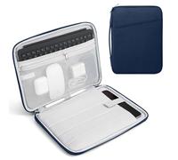 TiMOVO 9-11" Funda para Tableta Compatible con iPad 11" A16 2025, iPad 10,9"/10,2"/Air 11", Galaxy Tab A9+/A11 Plus 11", Bolsa Protectora con Bolsillos, Índigo
