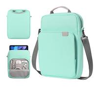 TiMOVO 9-11" Funda para Tableta con Correa para el Hombro, Compatible con iPad 11" A16 2025, iPad 10a 10,9"/10,2", Galaxy Tab A9+/A11 Plus 11", Verde Menta