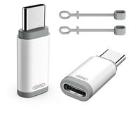 TiMOVO Adaptador Lightn-ing Hembra a USB C Macho, USB-C a Lightn-ing con Lazo Antipérdida, Carga y Sincronización de Datos para i-Phone 15/16 Pro MAX Plus, iPad Pro/Air, No para Audio/OTG