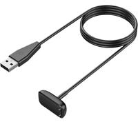 TiMOVO Cable de Carga Compatible con Fitbit Charge 6/Luxe/Charge 5/Luxe SE Fitness Tracker Smartwatch, Cargador Magnético USB de Repuesto, 100 cm Cable de Carga para Charge 5/Luxe Reloj, Negro