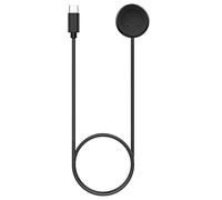 TiMOVO Cable de Carga Compatible con Google Pixel Watch 3/Pixel Watch 2,Fitbit Versa 4/Versa 3/Sense 2/Sense/Ace LTE,100cm Cable de Carga Magnético Cargador Accesorios, Aplicable al Pixel Watch3,Negro