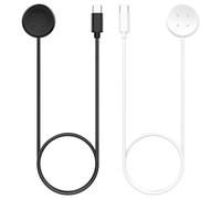 TiMOVO Cable de Carga Compatible con Google Pixel Watch 3/Pixel Watch 2, Fitbit Versa 4/Versa 3/Sense 2/Sense/Ace LTE, 100cm Cable de Carga Magnético Cargador Accesorios, Aplicable al Pixel Watch3