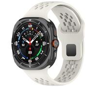 TiMOVO Correa deportiva compatible con Samsung Galaxy Watch Ultra 47mm(2025/2024), Silicona Suave, Deportiva, Transpirable, Recambio para Hombre y Mujer, Estrella Oro