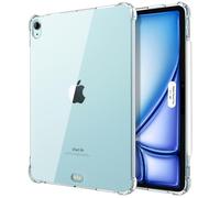 TiMOVO Funda Compatible con Air 11 Pulgadas (M3/M2-2025/2024), iPad Air 5ª/4ª Generación 10.9" (2022/2020), Carcasa Delgada Trasera de TPU Transparente, Soporta Pencil Pro/USB-C, Claro