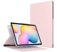 TiMOVO Funda Compatible con Samsung Galaxy Tab S6 Lite 10.4 Pulgadas 2024/2022/2020 (SM-P610/P615/P613/P619), Cubierta Magnética ultradelgada Ligera con Auto Estela/Sueño, Rosa Clara
