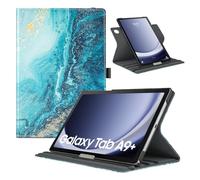 TiMOVO Funda giratoria compatible con Samsung Galaxy Tab A9+/A9 Plus de 11 pulgadas 2023 SM-X210/X216/X218, soporte giratorio de 90 grados, funda protectora para dormir y despertar para Galaxy Tab A9+