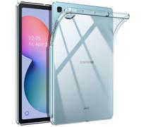 TiMOVO Funda para Galaxy Tab S6 Lite 2024/2022/2020, Trasera de TPU Delgada Ligera Transparente para Galaxy Tab S6 Lite 10,4", Carcasa Resistente Antichoque Protección Esquinas, Claro