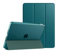 TiMOVO Funda para iPad 9.ª generación 2021/iPad 8.ª generación 2020/iPad 7.ª generación 2019,Delgada Translúcida con Auto-Sueño/Estela Funda iPad 10,2 Pulgadas, Gem Verde