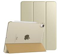 TiMOVO Funda para iPad Air 11 Pulgadas M3/M2 (2025/2024), iPad Air 5ª/4ª generación (2022/2020) 10,9 Pulgadas, Cubierta Trasera Tableta Inteligente con Auto Estela/Sueño - Blanco Estrella