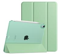 TiMOVO Funda para iPad Air 11 Pulgadas (M4 2026/M3 2025/M2 2024), iPad Air 5ª/4ª Generación (2022/2020) 10,9 Pulgadas, Cubierta Trasera Tableta Inteligente con Auto Estela/Sueño, Color Verde