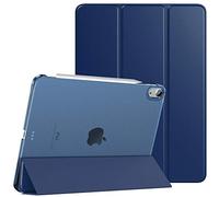 TiMOVO Funda para iPad Air 11 Pulgadas (M4 2026/M3 2025/M2 2024), iPad Air 5ª/4ª Generación (2022/2020) 10,9 Pulgadas, Cubierta Trasera Tableta Inteligente con Auto Estela/Sueño - Azul Marino
