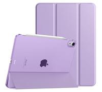 TiMOVO Funda para iPad Air 11 Pulgadas (M4 2026/M3 2025/M2 2024), iPad Air 5ª/4ª Generación (2022/2020) 10,9 Pulgadas, Cubierta Trasera Tableta Inteligente con Auto Estela/Sueño - Taro Morado