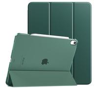 TiMOVO Funda para iPad Air 13 Pulgadas (M4 2026/M3 2025/M2 2024), Cubierta Delgada para iPad Air 13 Pulgadas, Soporta Touch ID, Translúcida con Auto-Sueño/Estela, Verde Oscuro
