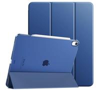 TiMOVO Funda para iPad Air 13 Pulgadas (M4 2026/M3 2025/M2 2024), Cubierta Delgada para iPad Air 13 Pulgadas, Soporta Touch ID, Translúcida con Auto-Sueño/Estela, Azul Marino