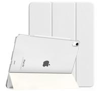 TiMOVO Funda para iPad Air 13 Pulgadas (M4 2026/M3 2025/M2 2024), Cubierta Delgada para iPad Air 13 Pulgadas, Soporta Touch ID, Translúcida con Auto-Sueño/Estela, Blanco