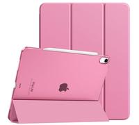 TiMOVO Funda para iPad Air 13 Pulgadas (M4 2026/M3 2025/M2 2024), Cubierta Delgada para iPad Air 13 Pulgadas, Soporta Touch ID, Translúcida con Auto-Sueño/Estela, Fondant Rosa