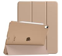 TiMOVO Funda para iPad Air 13 Pulgadas (M4 2026/M3 2025/M2 2024), Cubierta Delgada para iPad Air 13 Pulgadas, Soporta Touch ID, Translúcida con Auto-Sueño/Estela, LecheCafé