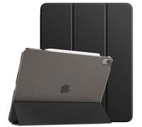 TiMOVO Funda para iPad Air 13 Pulgadas (M4 2026/M3 2025/M2 2024), Cubierta Delgada para iPad Air 13 Pulgadas, Soporta Touch ID, Translúcida con Auto-Sueño/Estela - Negro