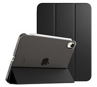 TiMOVO Funda para iPad Mini 7 A17 Pro 8,3 Pulgadas 2024, iPad Mini 6ª Generación, Cubierta Translúcida Delgada Compatible con Touch ID y Carga de Apple Pencil Auto Estela/Sueño, Negro