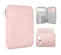 TiMOVO Funda para Portátil 13,3-14" con Bolsillo, Rosa | Funda para MacBook Neo/Air/Pro 13", Surface, HP, Lenovo, Dell, Acer, ASUS y otros portátiles de 13,3-14"