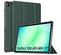 TiMOVO Funda para Samsung Galaxy Tab A11+/A11 Plus 11" 2025, Verde Noche | Compatible con los modelos SM-X230/X236/X238, Ligera y Delgada, Soporte Triángulo Ajustable, Auto Activación/Suspensión