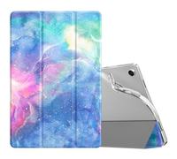 TiMOVO Funda para Samsung Galaxy Tab A11+ Plus/A9+ Plus 11 Pulgadas (2025/2023), Funda Delgada de TPU Translúcido Esmerilado, Auto Activación/Suspensión, Nubes de Ensueños